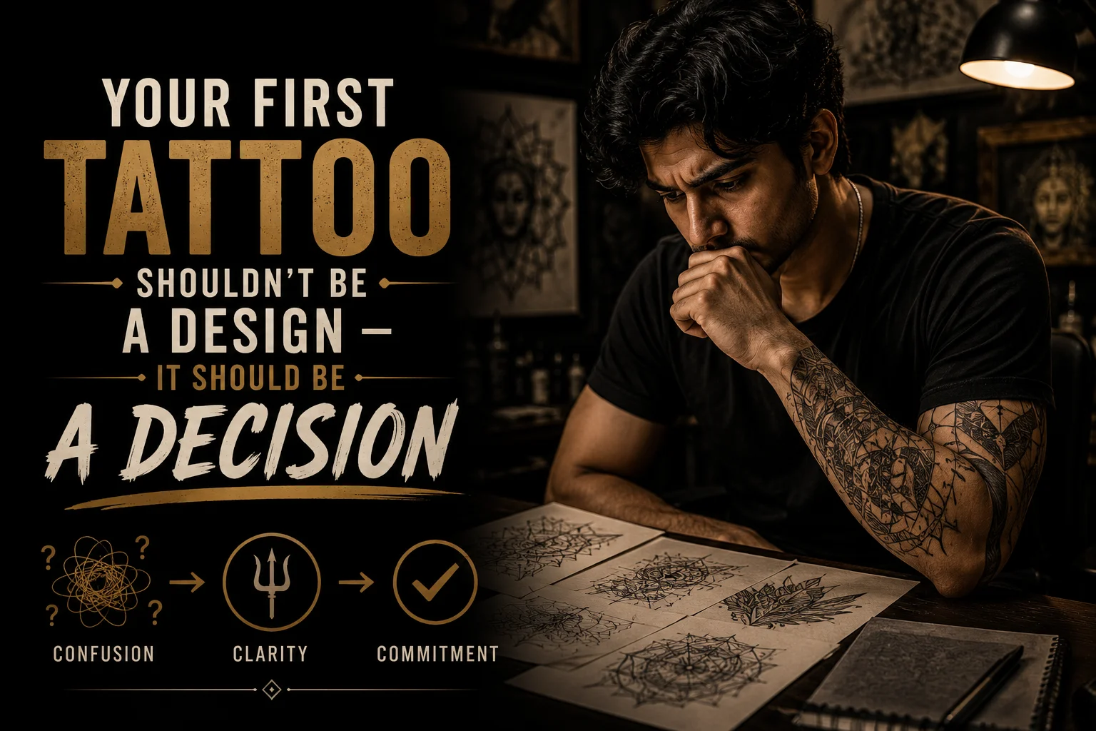Your First Tattoo Shouldn’t Be a Design — It Should Be a Decision | Inkspace Tattoo Studio Blog