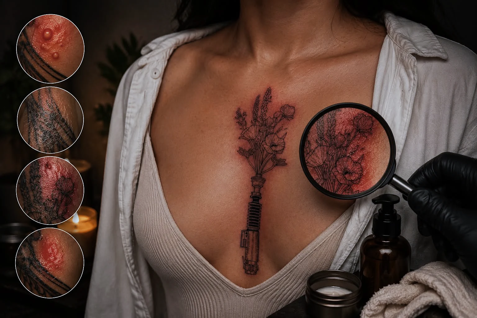 Tattoo fully healed after one month