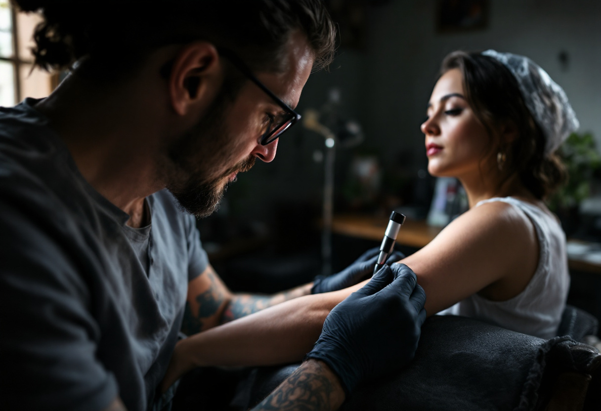 Fine Line Tattoo Aftercare in Delhi Humidity | Inkspace Tattoo Studio Blog