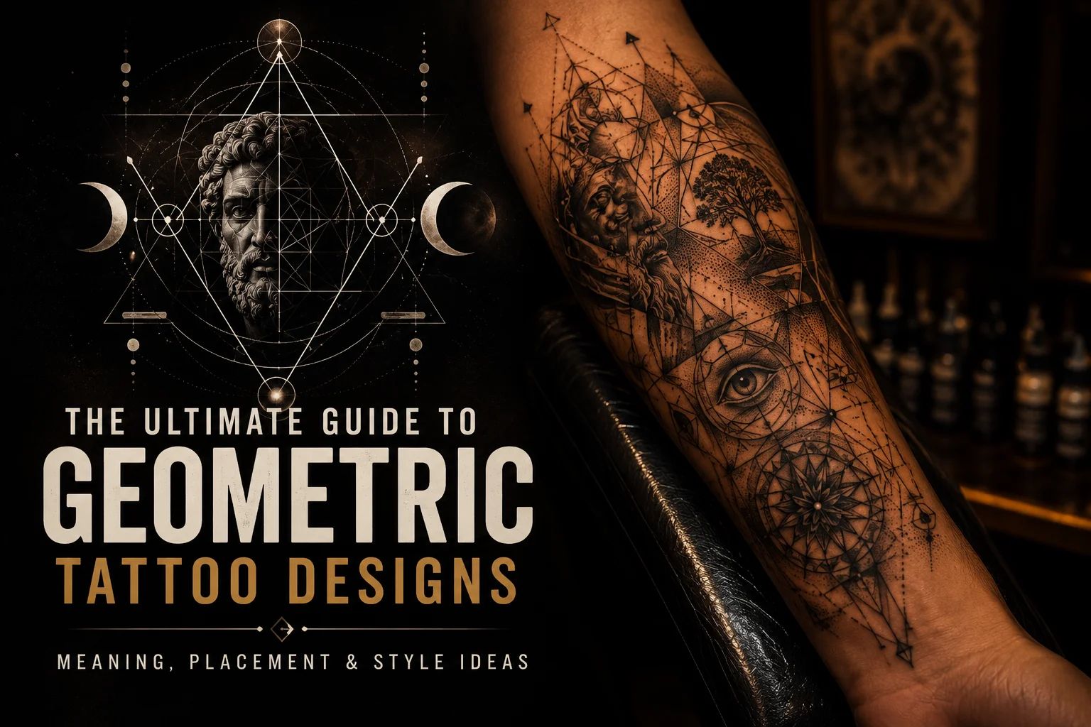 The Ultimate Guide to Geometric Tattoo Designs: Meaning, Placement & Style Ideas