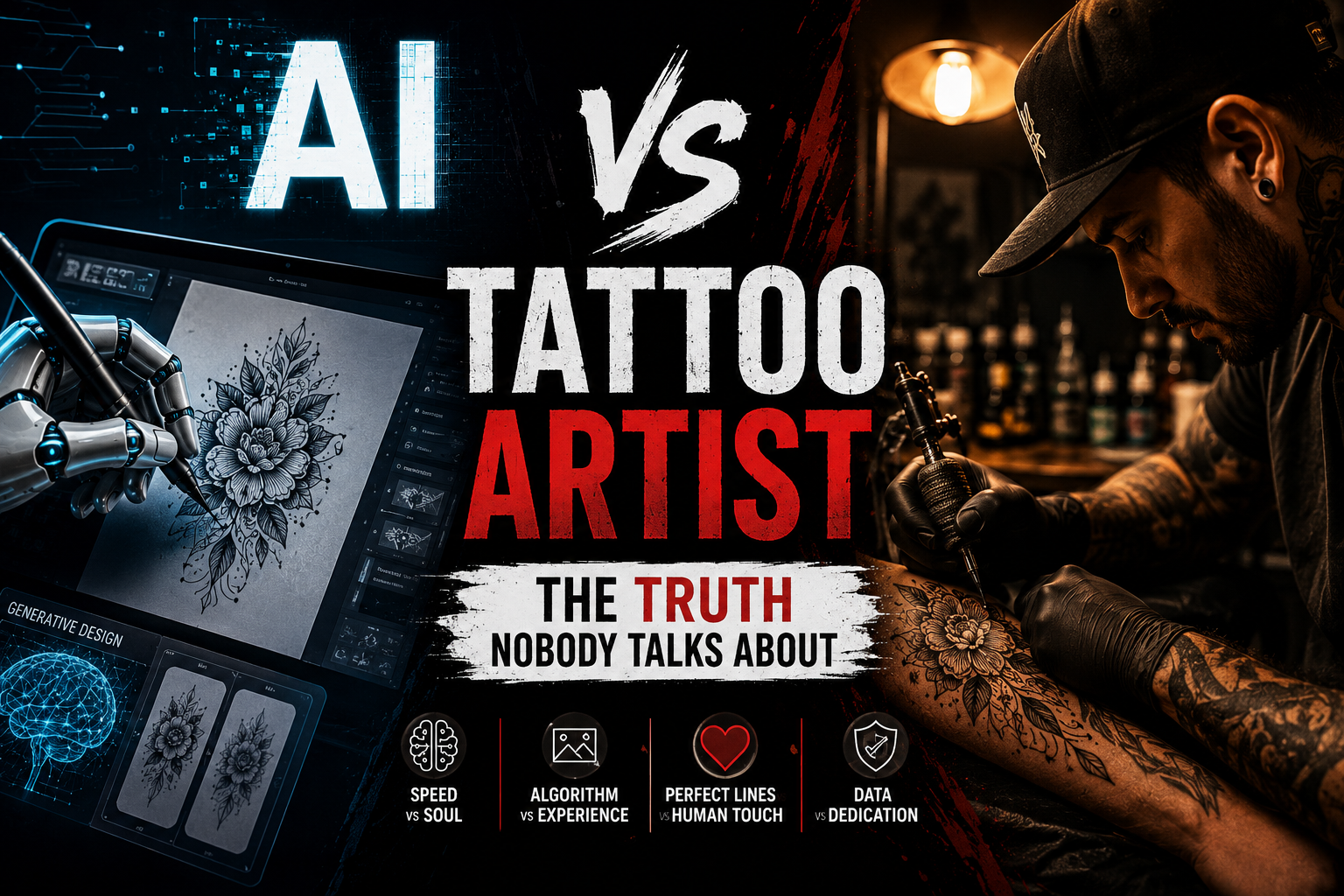 AI vs Tattoo Artist: The Truth Nobody Talks About