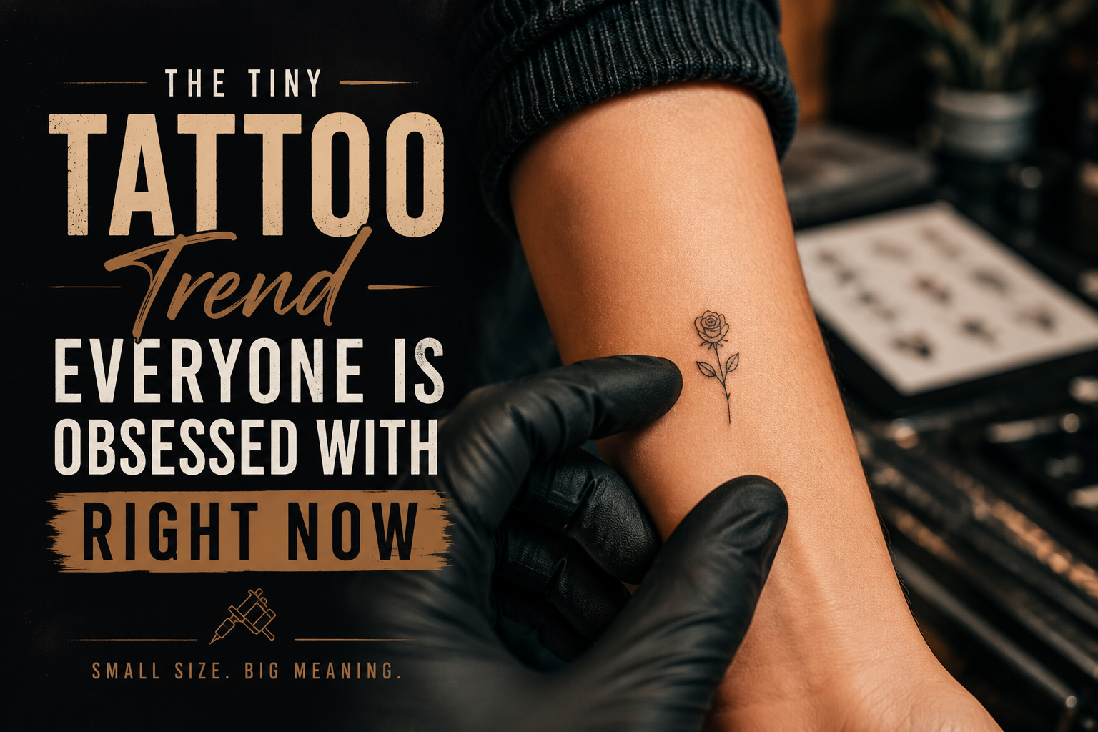 The Popularity of Tiny Tattoos