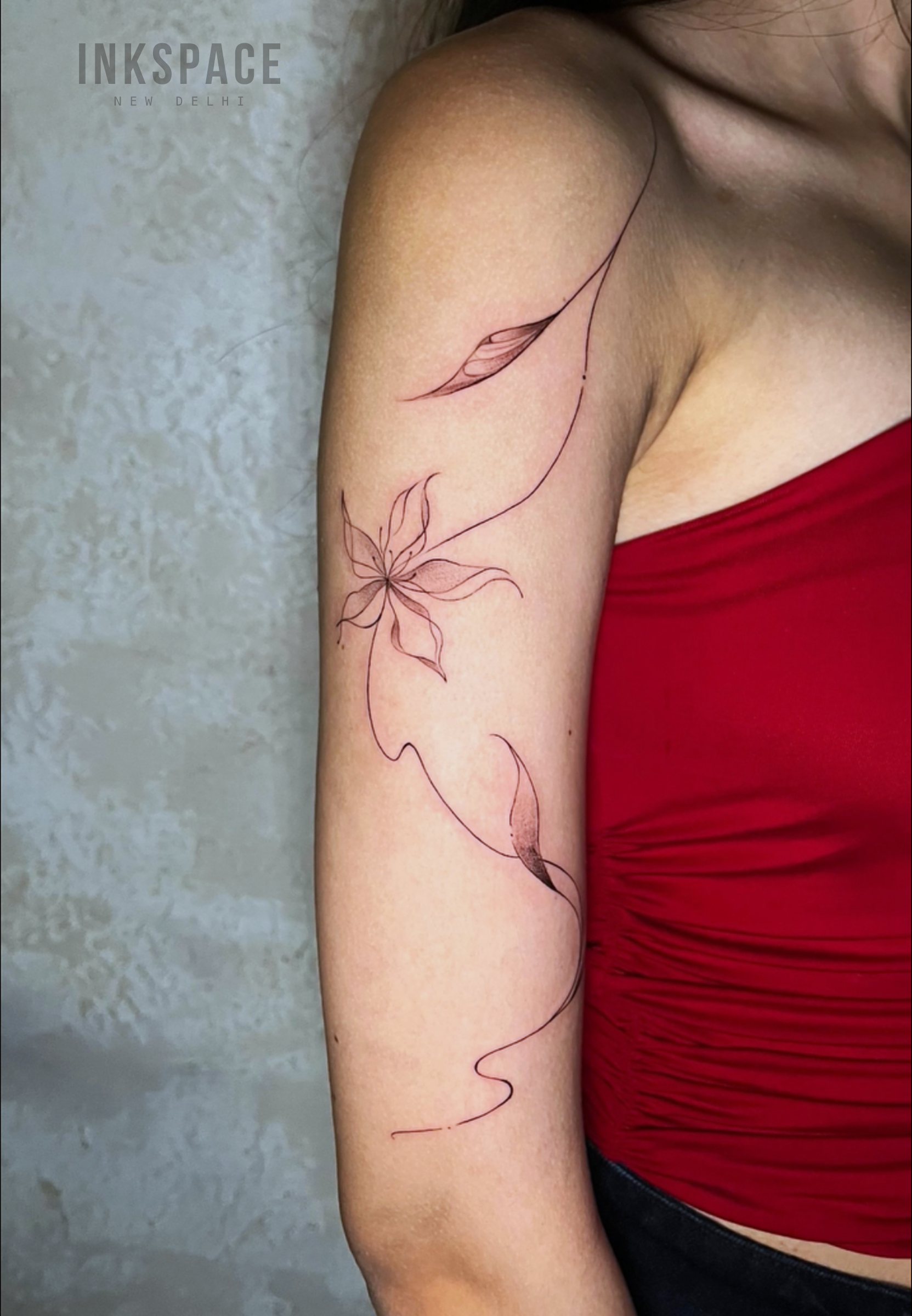 fine line realism tattoo